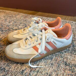 Adidas Samba Clay/White Women's 7.5